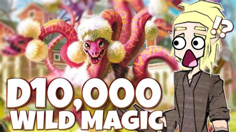 Magic Unleashed: The D10000 Wild Magic Table Explored